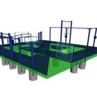 Calisthenics Park at Дачная улица, Самара - thumbnail 3