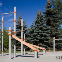 Calisthenics Park at проспект Вернадского, Москва #wp2111 - thumbnail 2
