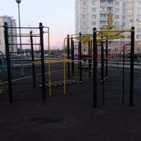 Calisthenics Park at Изюмская улица, Москва #wp2133 - thumbnail 6