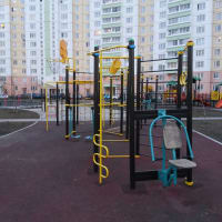 Calisthenics Park at Изюмская улица, Москва #wp2133 - thumbnail 3