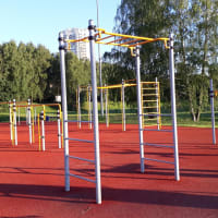 Calisthenics Park at аллея Ветеранов, Москва - thumbnail 8