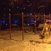 Calisthenics Park at 11-я Парковая улица, Москва #wp2156 - thumbnail 2