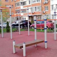 Calisthenics Park at Подмосковный бульвар, Красногорск - thumbnail 2