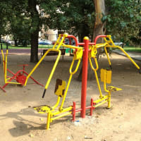 Calisthenics Park at Скаковая улица, Москва - thumbnail 4