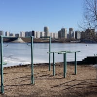Calisthenics Park at улица Свободы, Москва #wp2185 - thumbnail 4