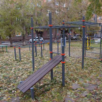 Calisthenics Park at Советская улица, Новосибирск #wp2190 - thumbnail 3
