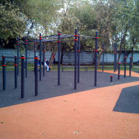 Calisthenics Park at Путейская улица, Москва - thumbnail 3