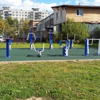 Calisthenics Park at улица Карбышева, Красногорск #wp2208 - thumbnail 3