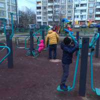 Calisthenics Park at Беловежская улица, Москва - thumbnail 3