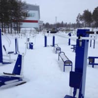Calisthenics Park at Авангард, Ноябрьск - thumbnail 2