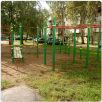 Calisthenics Park at улица Правды, Уфа - thumbnail 2