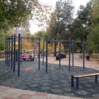 Calisthenics Park at улица Завенягина, Магнитогорск - thumbnail 2