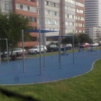 Calisthenics Park at Богатырский проспект, Санкт-Петербург - thumbnail 2