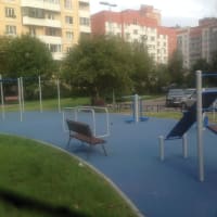 Calisthenics Park at Богатырский проспект, Санкт-Петербург - thumbnail 3