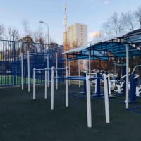Calisthenics Park at улица Красного Маяка, Москва #wp2433 - thumbnail 2