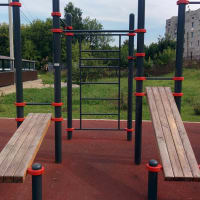 Calisthenics Park at улица Генерала Горшкова, Тула - thumbnail 2