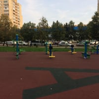 Calisthenics Park at Лебедянская улица, Москва - thumbnail 5