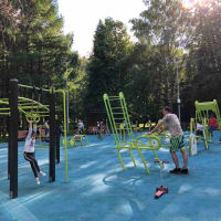 Calisthenics Park at улица Удальцова, Москва #wp2508 - thumbnail 4