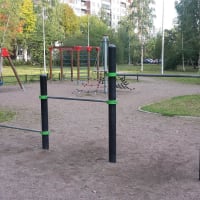 Calisthenics Park at Шлиссельбургский проспект, Санкт-Петербург - thumbnail 2