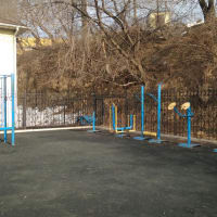 Calisthenics Park at проспект 100-летия Владивостока, Владивосток #wp2617 - thumbnail 2