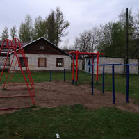Calisthenics Park at улица Строителей, Дно - thumbnail 2