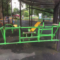 Calisthenics Park at 1-я Заводская улица, Апрелевка - thumbnail 3