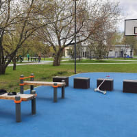 Calisthenics Park at аллея Ветеранов, Москва #wp2661 - thumbnail 5
