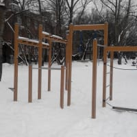 Calisthenics Park at улица Академика Векшинского, Москва - thumbnail 2