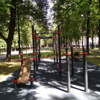 Calisthenics Park at улица Серпуховский Вал, Москва - thumbnail 2