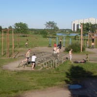 Calisthenics Park at Бухарестская улица, Санкт-Петербург #wp2733 - thumbnail 2