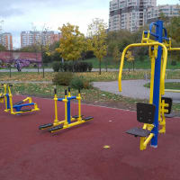Calisthenics Park at Краснодарская улица, Москва - thumbnail 3