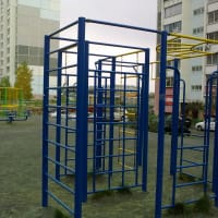 Calisthenics Park at Молдавская улица, Челябинск - thumbnail 3