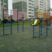 Calisthenics Park at Молдавская улица, Челябинск - thumbnail 4