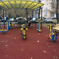 Calisthenics Park at улица Алабяна, Москва #wp2811 - thumbnail 4