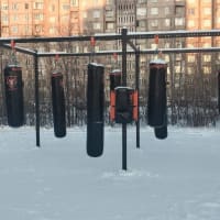 Calisthenics Park at Школьный проезд, Мончегорск - thumbnail 4