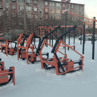 Calisthenics Park at Школьный проезд, Мончегорск - thumbnail 8