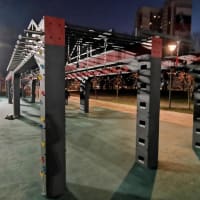 Calisthenics Park at проезд Дежнёва, Москва #wp2930 - thumbnail 4