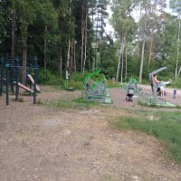 Calisthenics Park at Волковское шоссе, Мытищи - thumbnail 2