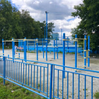 Calisthenics Park at Олимпийская набережная, Екатеринбург #wp3076 - thumbnail 3