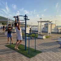 Calisthenics Park at улица Мира, Кабардинка #wp3154 - thumbnail 3