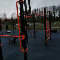 Calisthenics Park at Красноармейская улица, Гусев - thumbnail 3