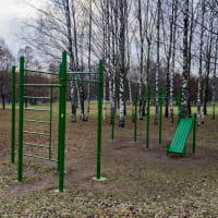 Calisthenics Park at вуліца Карбышава, Мінск - thumbnail 2