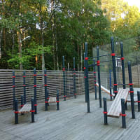 Calisthenics Park at Таможенная дорога, Сестрорецк - thumbnail 2