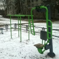 Calisthenics Park at бульвар Разведчика, Петергоф - thumbnail 6