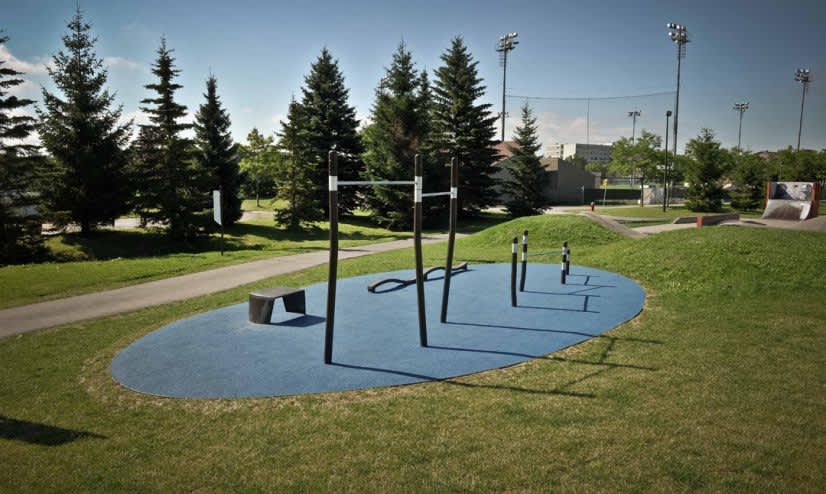 Jump Platform at Calisthenics Park at 4e Avenue Ouest, Québec – photo 1 of 1