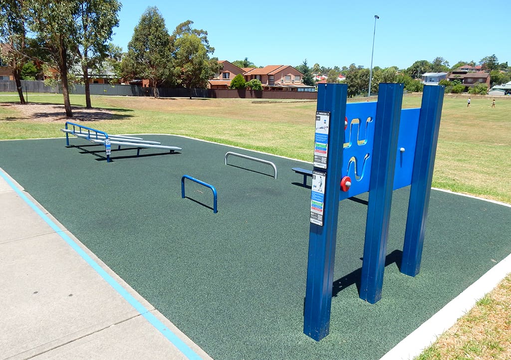 Air skier presso Calisthenics Park at Glebe Street, Sydney – foto 4 di 6