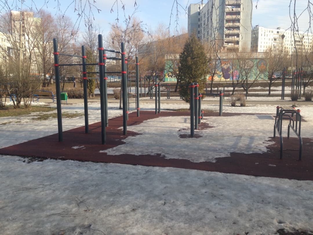 Push Up Bar at Calisthenics Park at Костромская улица, Москва – photo 2 of 2