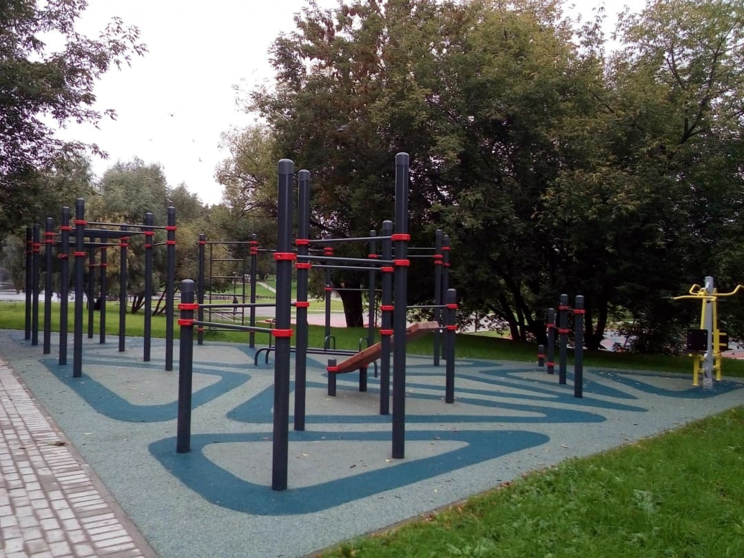Parallel Gym Bars at Calisthenics Park at Сколковское шоссе, Москва – photo 2 of 2