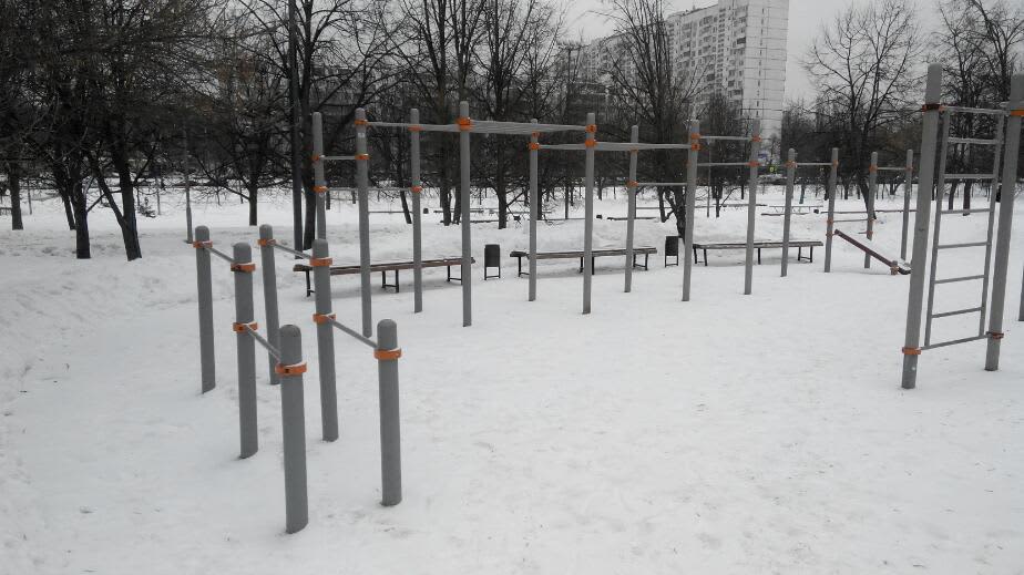 Parallel Gym Bars at Calisthenics Park at Рузская улица, Москва – photo 2 of 8