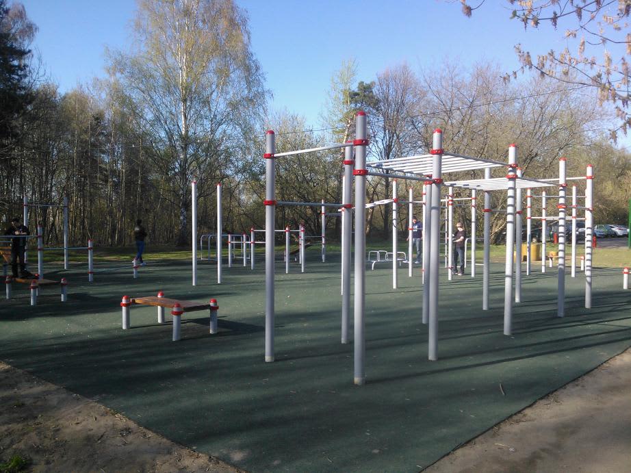 Abs Bench at Calisthenics Park at улица Заречье, Москва – photo 5 of 6